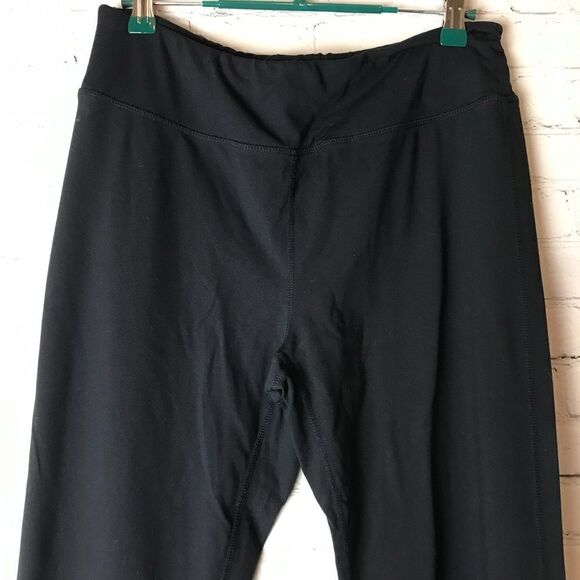 Straight Black Yoga Pants Large - Picture 4 of 6